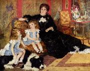 Pierre-Auguste Renoir Mme. Charpentier and her children oil painting reproduction